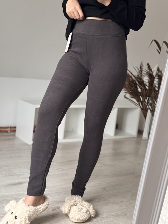 Pelēki silti legingi 2XL-4XL