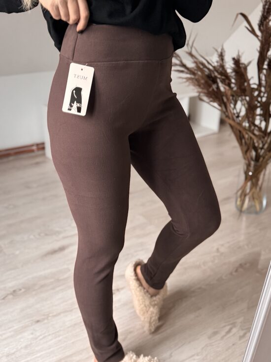 Brūni silti legingi 3XL-5XL