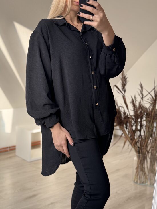 MELNA PLUS SIZE Blūze