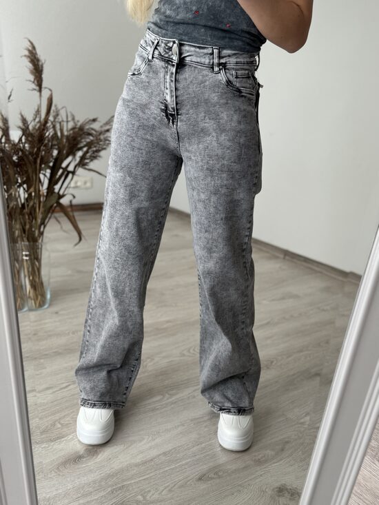 GOODIES pelēki džinsi 40-48