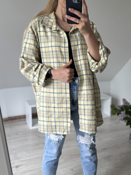 Rūtains krekls PLUS SIZE