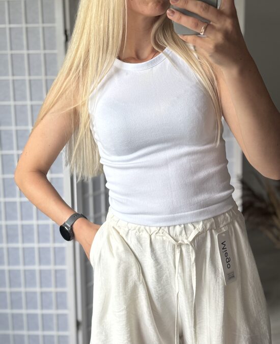 Balts bāzes tops M/L